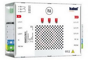 Dvoustupňový svodič přepětí HSAF3/50 S SPD typ 3 s VF filtrem HAKEL 30191