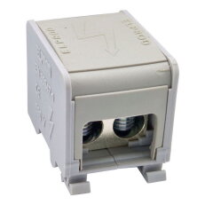 Distribuční blok DTB 2x50/3x16 šedý ELEKTRO BEČOV U250DK21