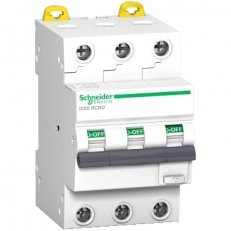 Schneider A9D17313 Acti9 IC60 RCBO 3P 13A 30 C 10kAmA A