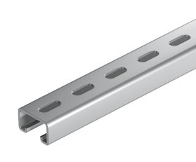 OBO MS5030P2000A2 Profilová lišta děrovaná šířka výřezu 22mm 2000x50x30 Nerez