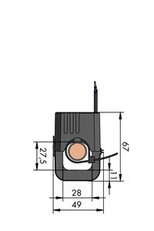 Transformátor proudu s děleným jádrem, 250A/5A WAGO 855-4105/250-101