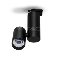 30W LED track Light Black Body White, VT-4635 V-TAC SKU1297