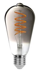 Světelný zdroj Filament LED E27 ST64 5W 200lm 2200K Smoky RABALUX 1359
