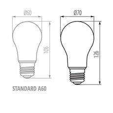 Světelný LED zdroj XLED A70 18W-WW, KANLUX 29648