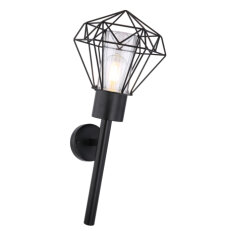 Venkovní svítidlo HORACE černá 1xE27 LED, max. 15W 230V GLOBO 31355W