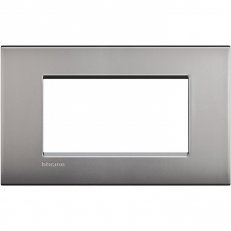 BTICINO LIVINGLIGHT RÁMEČEK AIR 4MODULOVÝ NIKL LNC4804NK