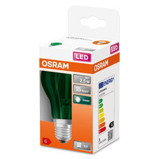 Světelný zdroj LEDVANCE LED STAR DÉCOR CLASSIC A 7 300 ° 2.5 W/7500 K E27