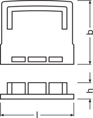 LEDVANCE Wide Profiles for LED Strips -PW01/EC