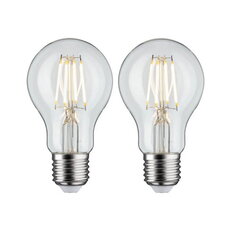 LED žárovka Filament E27 230V 2x5W 2700K čirá PAULMANN 28856