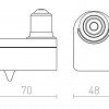 SENSOR E27 230V E27 60W 360° RENDL G12752