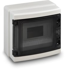 SEZ-CZ D-BOX plus 8 Rozvodnice nástěnná IP65, 8 mod., 210x215x100mm