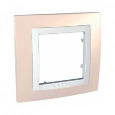 Unica Basic Krycí rámeček jednonásobný, Cream/polar SCHNEIDER MGU2.002.859
