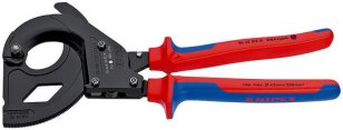 KNIPEX 9532315A ráčnové nůžky na AL CU a SWA armované kabely d45mm/380mm2