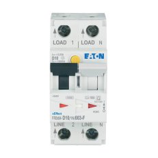 Digitální chránič s jističem 10kA FRBdM-D10/1N/003-F char D 1+N-pól 10A 0,03A