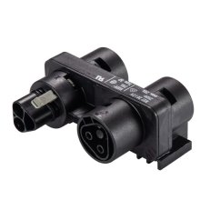 rozvodný blok gesis RST, 2-pól, 1/3, černý WIELAND 96.020.0253.1