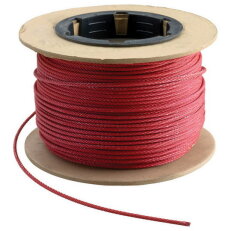Cívka s drátem, červený, průměr 2,4 mm, délka 76,2 m, #12 ERICO CSB12CBL 402190