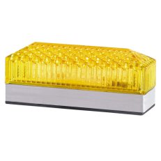 Svítidlo 12 LINEAR S/F LED 24 V, ACDC, IP54, žlutá, světle šedá SIRENA 66464