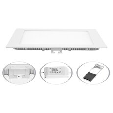 LED panel RAFA 22,5x22,5cm,18W,2700K,IP20,1530Lm ECOLITE LED-WSQ-18W/2700
