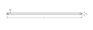 Světelný zdroj LEDVANCE LED TUBE T8 EM PLASTIC V 1800 mm 23W 865