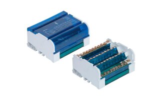 Distribuční svorkovnice - blok+kryt 4x11 125A SEZ-CZ DS-B-411