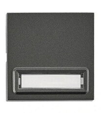 Kryt přístrojů s podsvětleným popisovým polem, antracit SCHRACK EV112311--