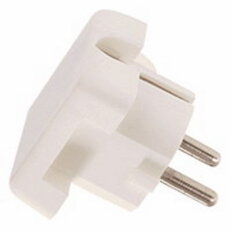 Bachman 911.270 Plug with earthing contact angled / flat