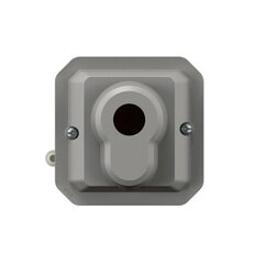 NOVÉ PLEXO IP55 SPÍNAČ 3A TROJPÓLOVÝ NA KLÍČ ŠEDÝ POUZE PŘÍSTROJ LEGRAND 069535L