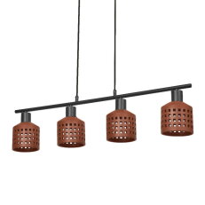Závěsné svítidlo LEDVANCE Decor Clay Windows Pendant LN 4XE27 Brown