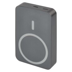 Powerbanka EMOS WI 1046, 10 000 mAh, 20 W+Wireless, šedá EMOS B0551GY
