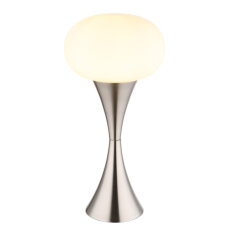 Stolní lampa LULA nikl 1x25W E14  GLOBO 21027N