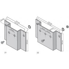 Montážní deska INSTALLATION SHEETS MKK 21 LAPP 52026062