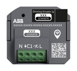 Aktor stmívací, 1nás., f@h WL s Bluetooth, vestavný, antracitová 2CKA006710A0038