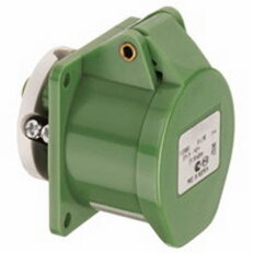 CEE zásuvka 3P/16A/42V IP44 vestavná přímá ABL F11S603