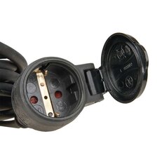Gumový prodlužovací kabel 1 zásuvka 10M 1,5MM SCHUKO Emos P01810