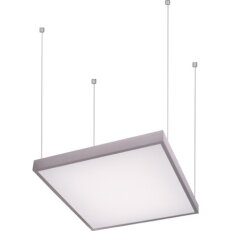 Závěsné svítidlo Quatro panel S 550x550 závěs šedá 66W IP20 LED 4000K
