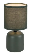 Stolní lampa DAPHNI zelená E14 1x MAX 40W IP20 RABALUX 74055