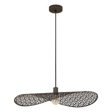 Závěsné svítidlo SWABY E27 60W IP20 bronz EGLO 44167