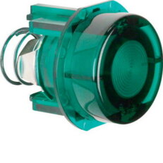 Knoflík na tlačítko a kontrolku E10, příslušenství, zelené transp. WDA1527G