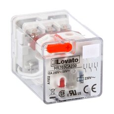 Lovato HR703CA230 Průmyslové relé 11 pinů 3 zap/vyp 10A 230VAC+LED