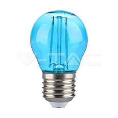 LED Bulb 2W Filament E27 G45 Blue VT-2132, V-TAC SKU217412