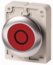 Eaton M30I-FDR-R-X0 Ovládací hlavice, zapuštěné tlačítko, aretace, červená O