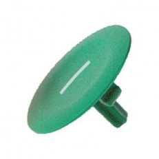 Schneider ZBA331 Hmatník se symbolem lícující - zelený