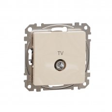 Sedna D/E TV zásuvka průběžná 7dB, Béžová SCHNEIDER SDD112474