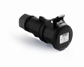 Spojka IP54/230V/16A/3P černá přímá SpeedPRO FAMATEL 23410