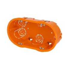 Krabice AcquaBOX 3256 IP30 137x40mm přístrojová 2-nás. do dutých stěn FAMATEL
