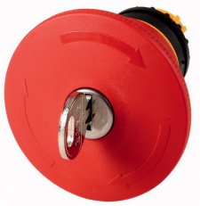 Eaton M22-PVS45P-RS Ovládací hlavice nouzového zastavení se zámkem Ronis, pr.45mm