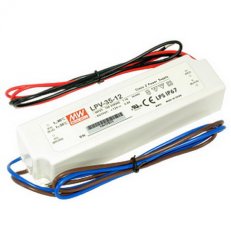 Meanwell 252100000 LPV-35-12V Meanwell LED DRIVER IP67