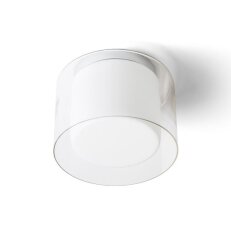 VENICE 23 stropní čiré sklo/opálové sklo/chrom 230V E27 20W IP44 RENDL R13684