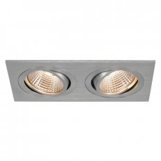 NEW TRIA II LED čtv. sada česaný hliník