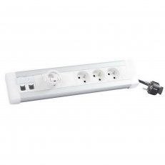 Legrand 054637 STOLNÍ BLOK 3X2P+T,USB,2XC6FTP